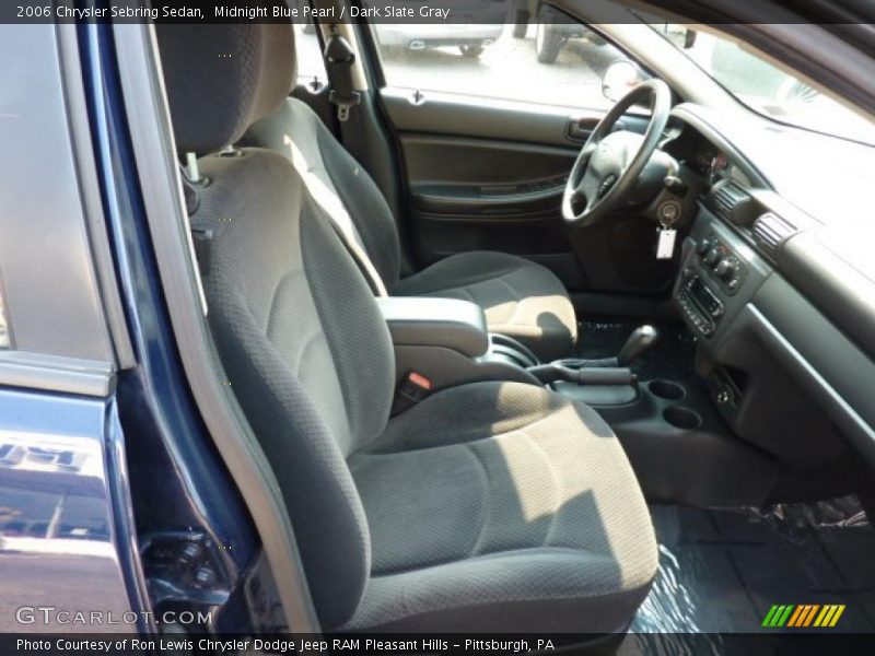 Midnight Blue Pearl / Dark Slate Gray 2006 Chrysler Sebring Sedan