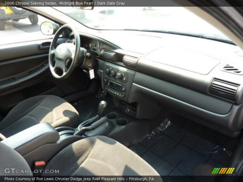Midnight Blue Pearl / Dark Slate Gray 2006 Chrysler Sebring Sedan