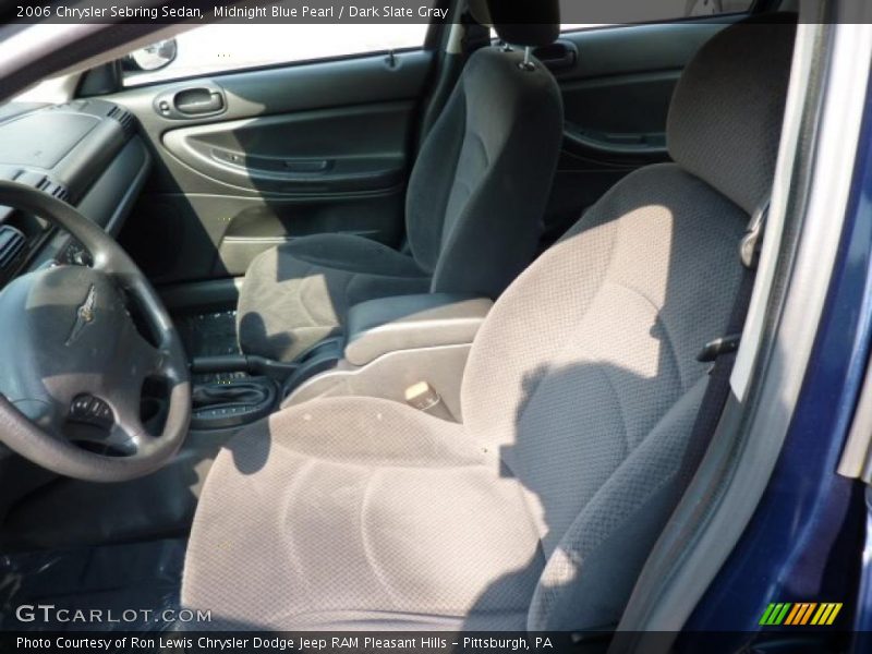 Midnight Blue Pearl / Dark Slate Gray 2006 Chrysler Sebring Sedan