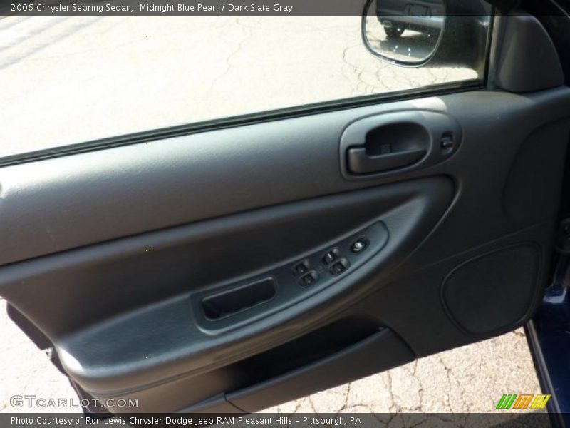 Midnight Blue Pearl / Dark Slate Gray 2006 Chrysler Sebring Sedan
