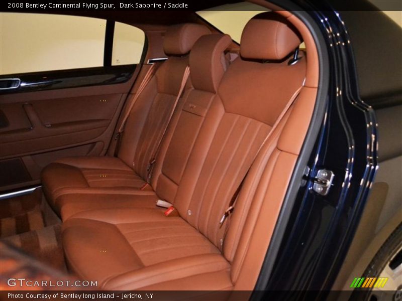  2008 Continental Flying Spur  Saddle Interior