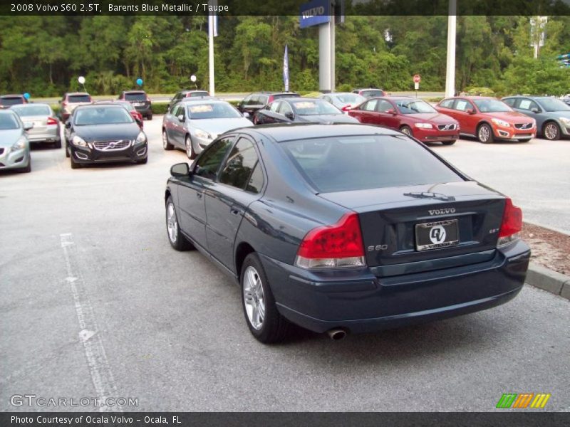 Barents Blue Metallic / Taupe 2008 Volvo S60 2.5T