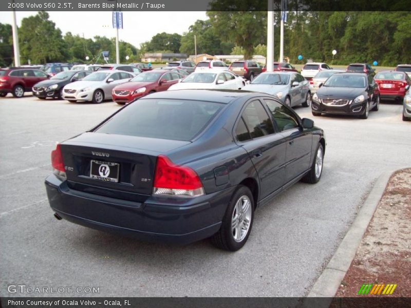 Barents Blue Metallic / Taupe 2008 Volvo S60 2.5T