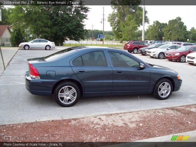 Barents Blue Metallic / Taupe 2008 Volvo S60 2.5T
