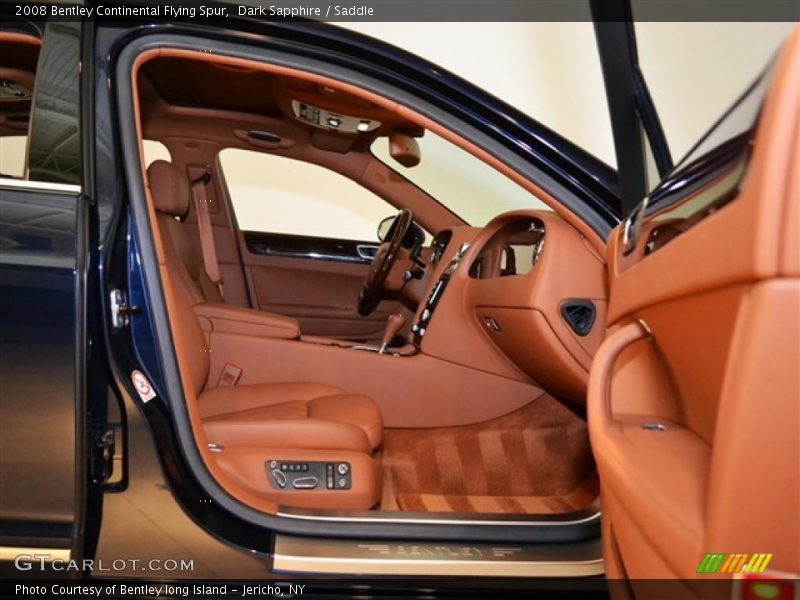 Dark Sapphire / Saddle 2008 Bentley Continental Flying Spur