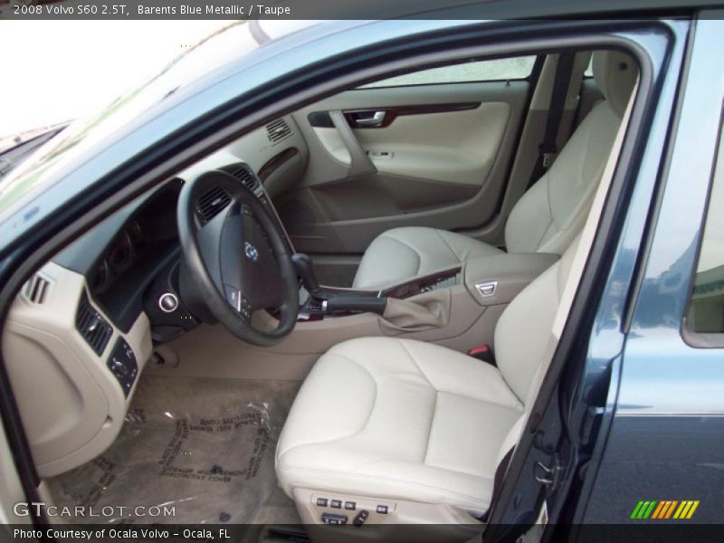 Barents Blue Metallic / Taupe 2008 Volvo S60 2.5T
