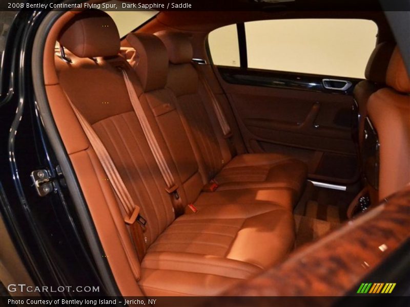 Dark Sapphire / Saddle 2008 Bentley Continental Flying Spur