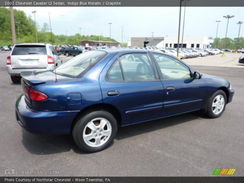  2002 Cavalier LS Sedan Indigo Blue Metallic