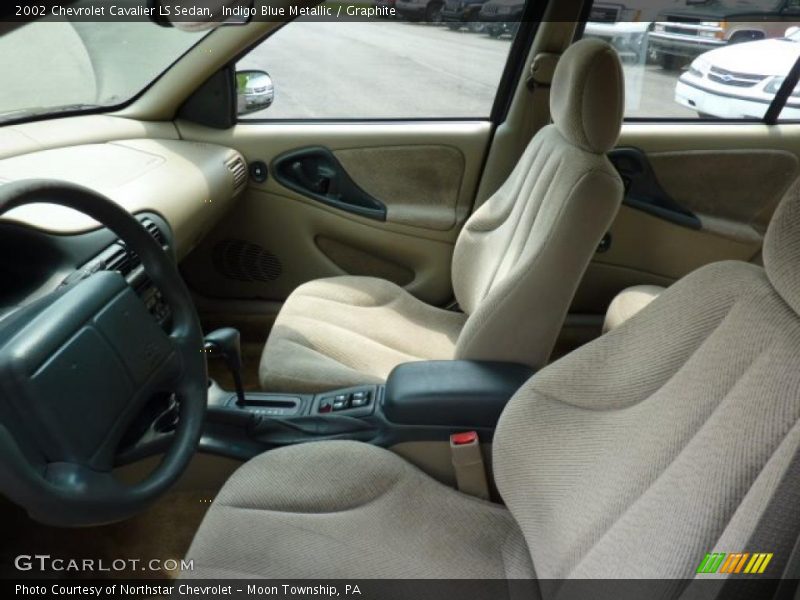  2002 Cavalier LS Sedan Graphite Interior