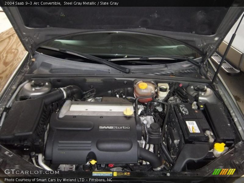  2004 9-3 Arc Convertible Engine - 2.0 Liter Turbocharged DOHC 16-Valve 4 Cylinder