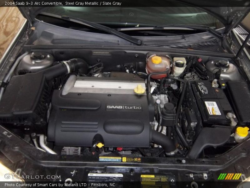  2004 9-3 Arc Convertible Engine - 2.0 Liter Turbocharged DOHC 16-Valve 4 Cylinder