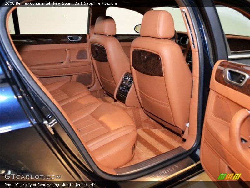 Dark Sapphire / Saddle 2008 Bentley Continental Flying Spur