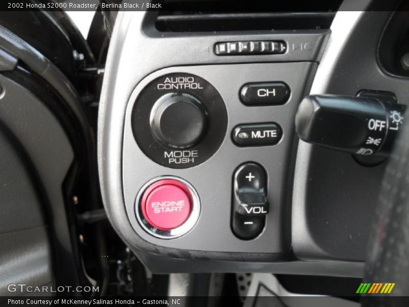 Controls of 2002 S2000 Roadster