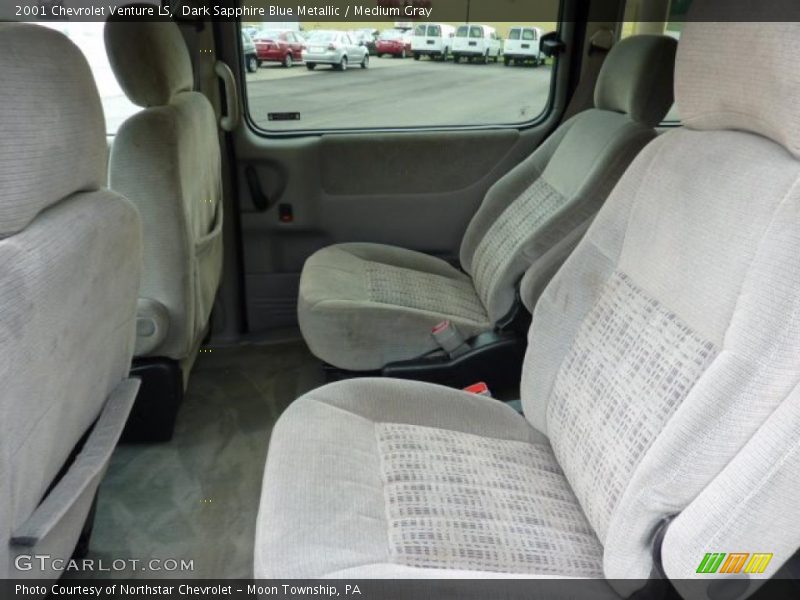 Dark Sapphire Blue Metallic / Medium Gray 2001 Chevrolet Venture LS