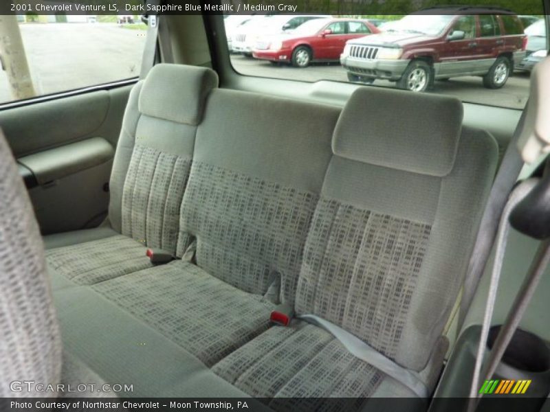 Dark Sapphire Blue Metallic / Medium Gray 2001 Chevrolet Venture LS