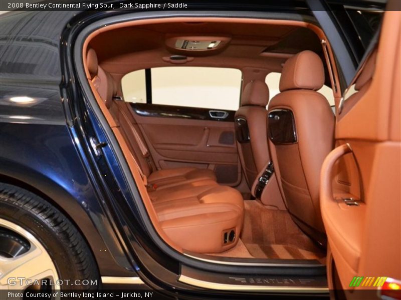 Dark Sapphire / Saddle 2008 Bentley Continental Flying Spur