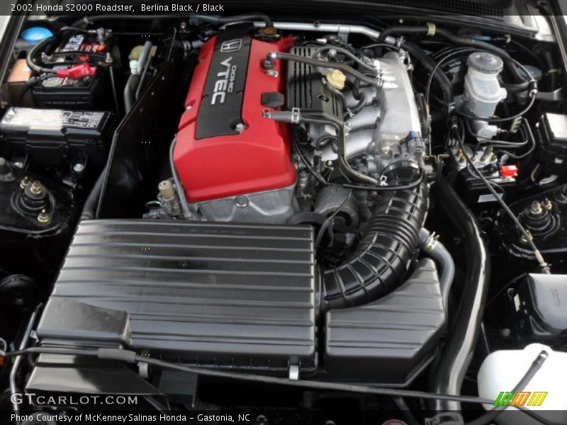  2002 S2000 Roadster Engine - 2.0 Liter DOHC 16-Valve VTEC 4 Cylinder