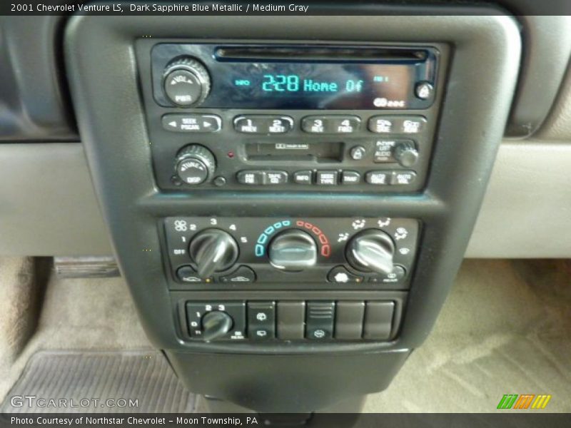 Dark Sapphire Blue Metallic / Medium Gray 2001 Chevrolet Venture LS
