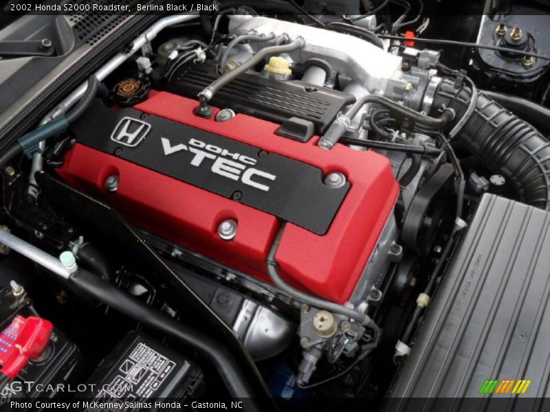  2002 S2000 Roadster Engine - 2.0 Liter DOHC 16-Valve VTEC 4 Cylinder