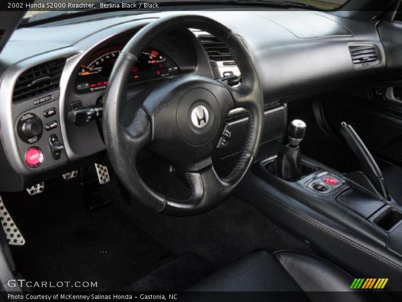  2002 S2000 Roadster Black Interior