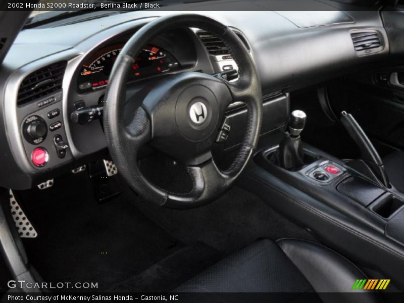Black Interior - 2002 S2000 Roadster 