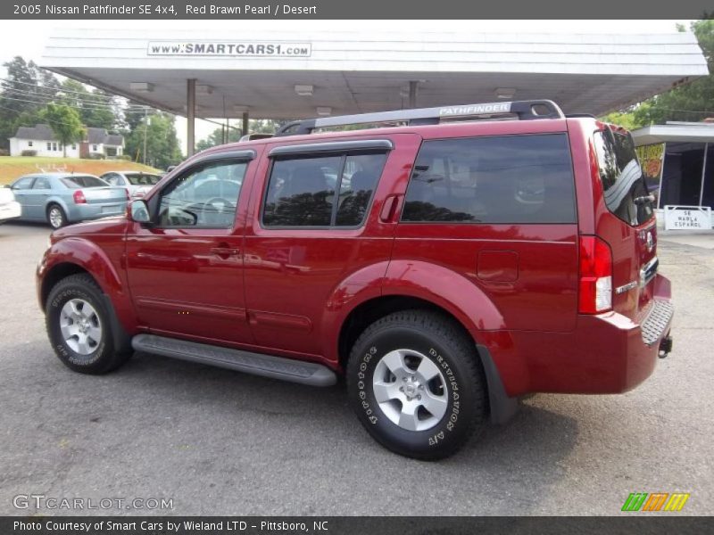 Red Brawn Pearl / Desert 2005 Nissan Pathfinder SE 4x4