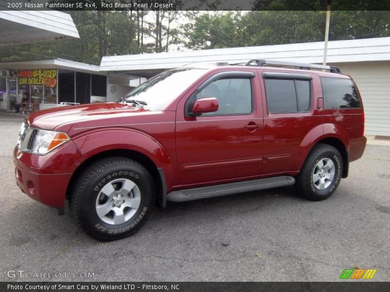 Red Brawn Pearl / Desert 2005 Nissan Pathfinder SE 4x4