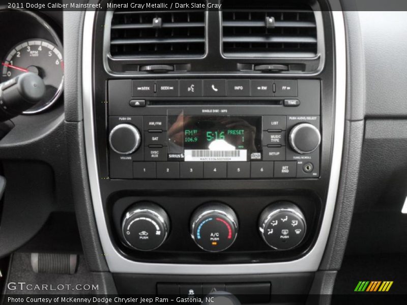 Mineral Gray Metallic / Dark Slate Gray 2011 Dodge Caliber Mainstreet