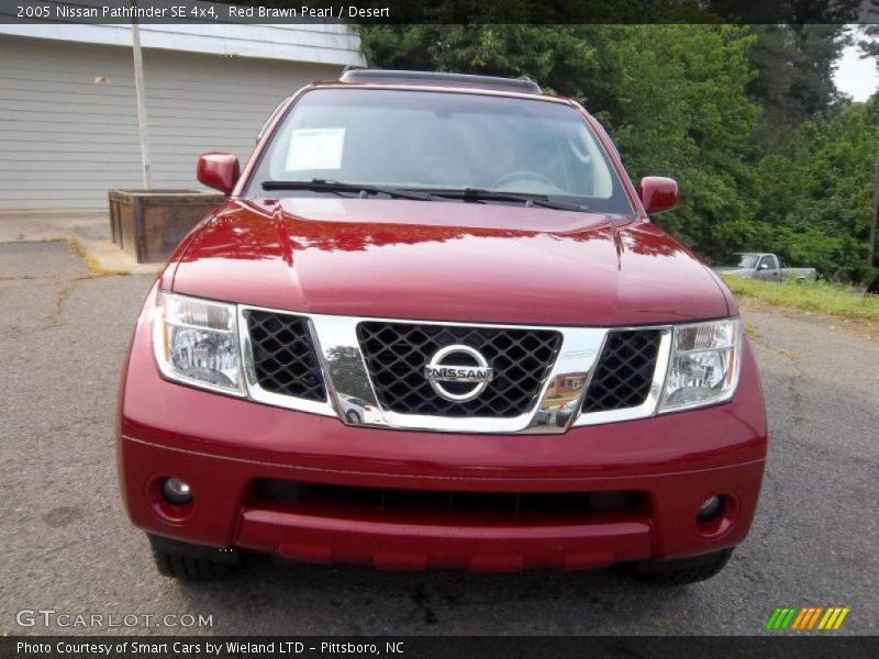 Red Brawn Pearl / Desert 2005 Nissan Pathfinder SE 4x4