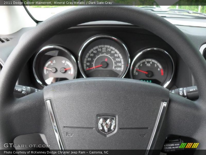 Mineral Gray Metallic / Dark Slate Gray 2011 Dodge Caliber Mainstreet