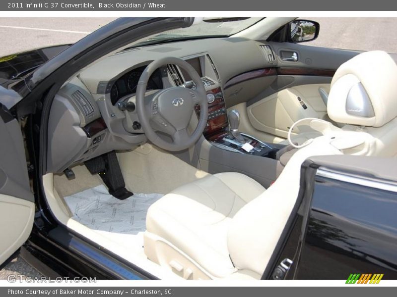  2011 G 37 Convertible Wheat Interior