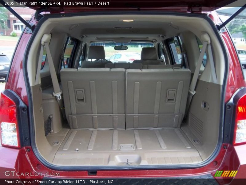 Red Brawn Pearl / Desert 2005 Nissan Pathfinder SE 4x4