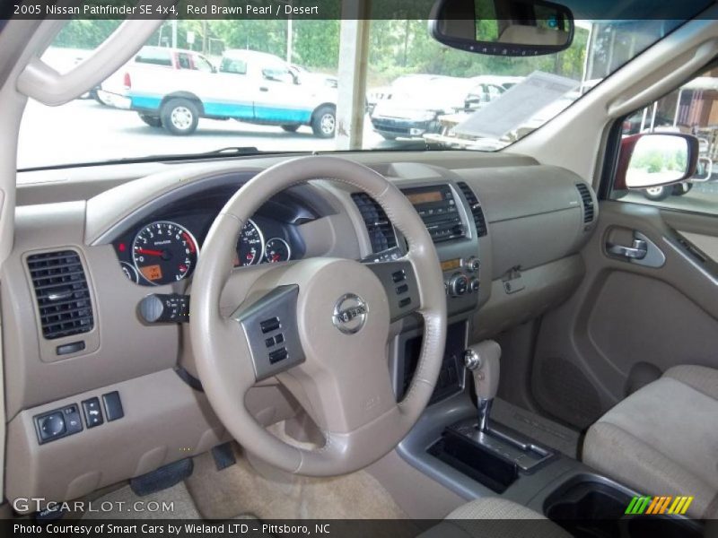 Red Brawn Pearl / Desert 2005 Nissan Pathfinder SE 4x4