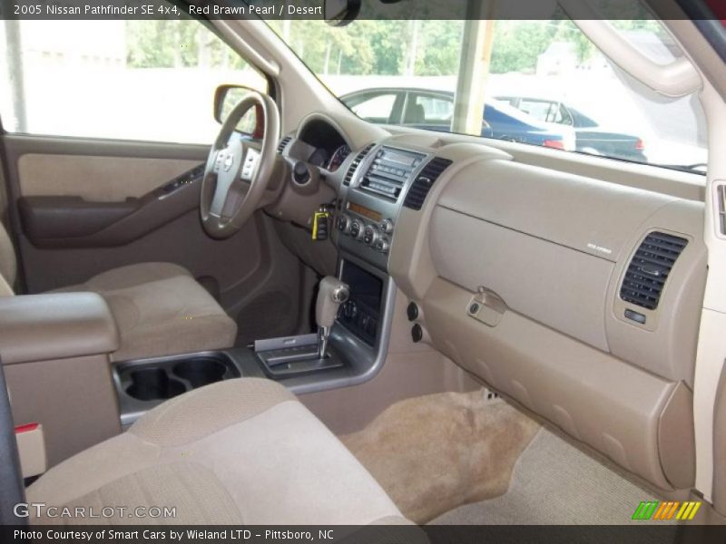 Red Brawn Pearl / Desert 2005 Nissan Pathfinder SE 4x4