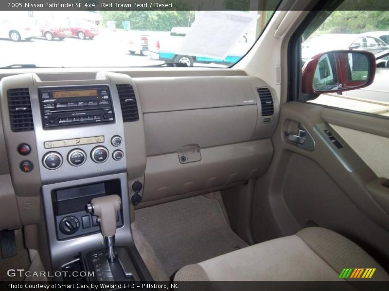 Red Brawn Pearl / Desert 2005 Nissan Pathfinder SE 4x4