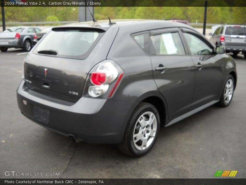 Carbon Gray Metallic / Ebony 2009 Pontiac Vibe 2.4