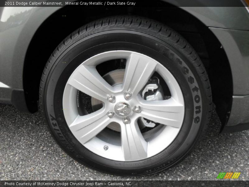 Mineral Gray Metallic / Dark Slate Gray 2011 Dodge Caliber Mainstreet