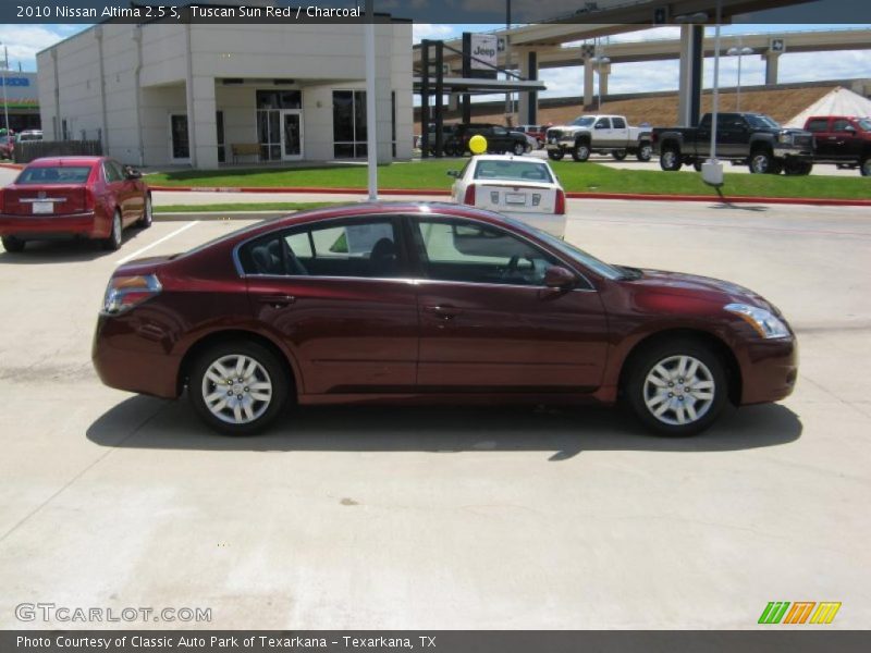 Tuscan Sun Red / Charcoal 2010 Nissan Altima 2.5 S