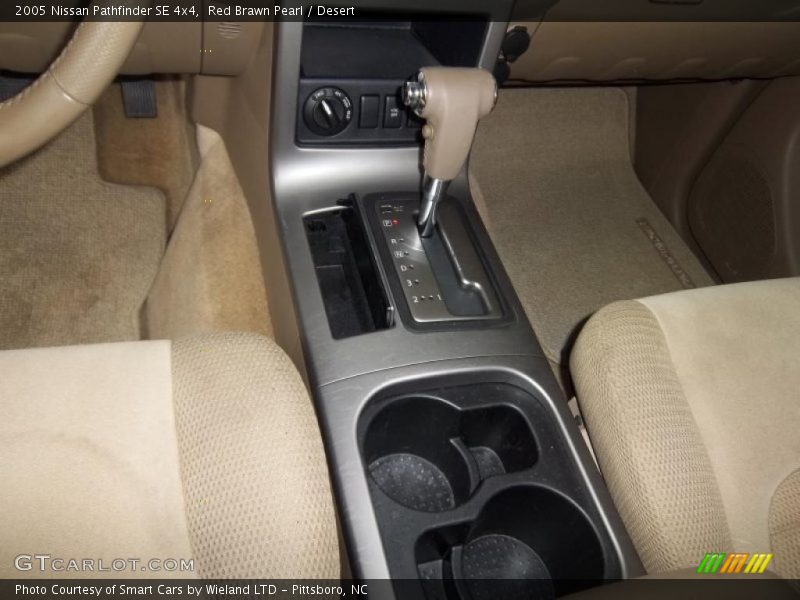 Red Brawn Pearl / Desert 2005 Nissan Pathfinder SE 4x4