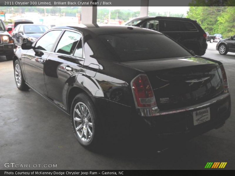 Brilliant Black Crystal Pearl / Black 2011 Chrysler 300 Limited