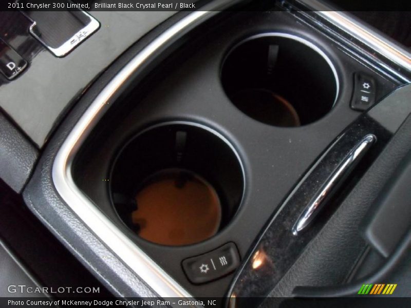 Brilliant Black Crystal Pearl / Black 2011 Chrysler 300 Limited