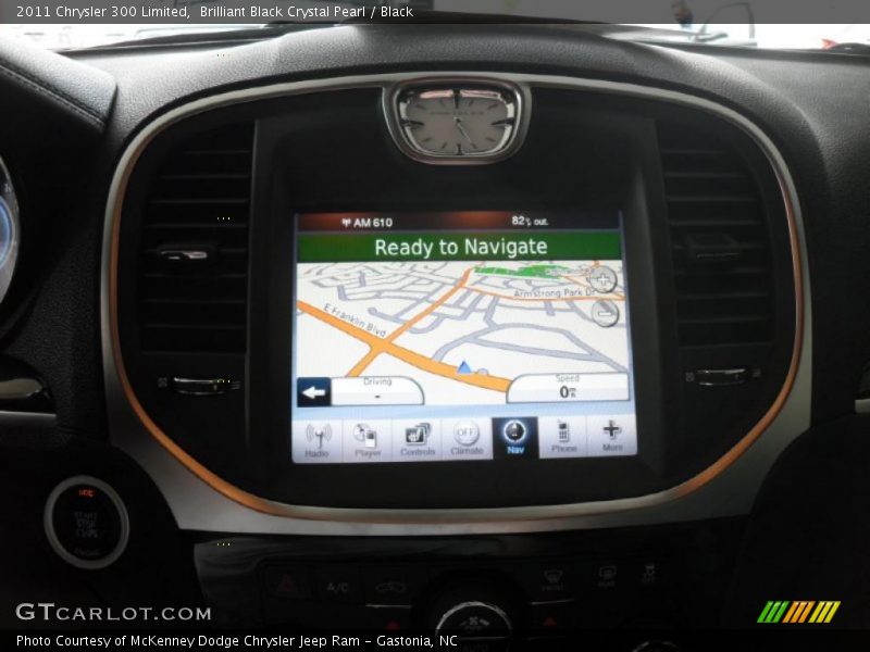Navigation of 2011 300 Limited