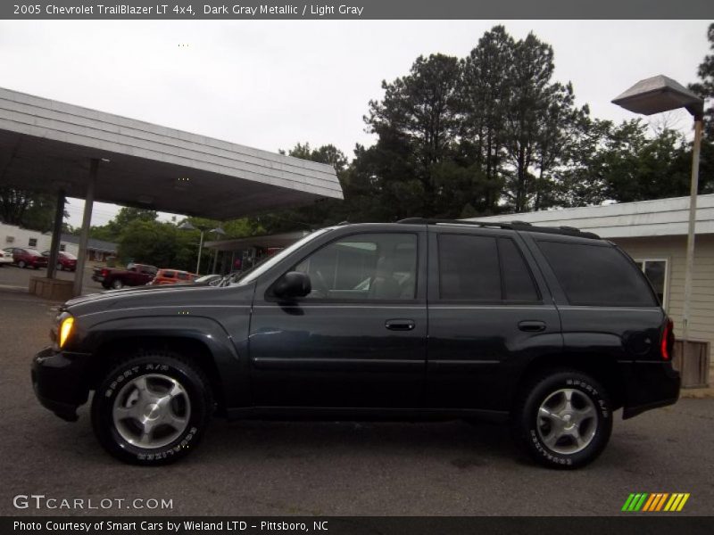 Dark Gray Metallic / Light Gray 2005 Chevrolet TrailBlazer LT 4x4