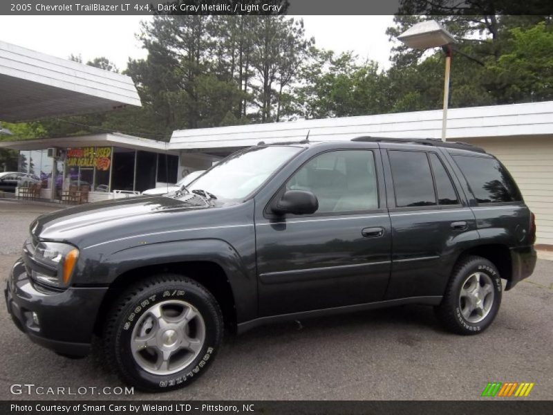 Dark Gray Metallic / Light Gray 2005 Chevrolet TrailBlazer LT 4x4