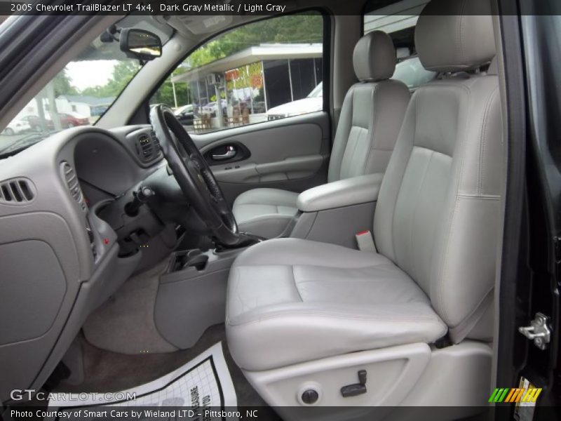 Dark Gray Metallic / Light Gray 2005 Chevrolet TrailBlazer LT 4x4