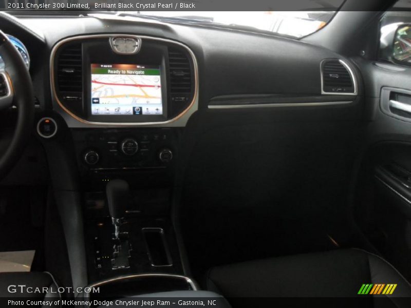 Brilliant Black Crystal Pearl / Black 2011 Chrysler 300 Limited