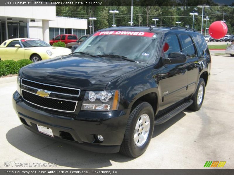 Black Granite Metallic / Ebony 2010 Chevrolet Tahoe LT