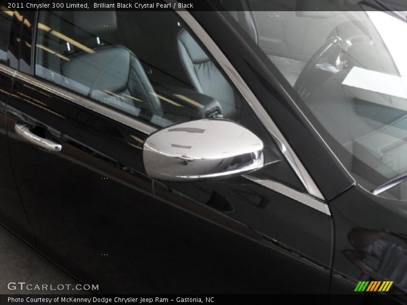 Brilliant Black Crystal Pearl / Black 2011 Chrysler 300 Limited