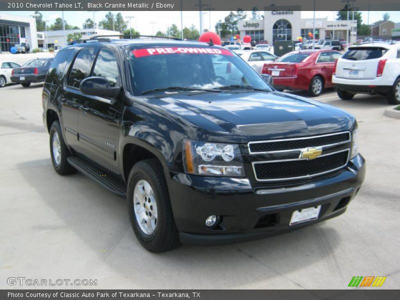 Black Granite Metallic / Ebony 2010 Chevrolet Tahoe LT