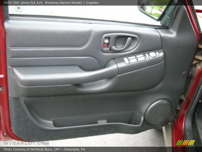 Monterey Maroon Metallic / Graphite 2000 GMC Jimmy SLE 4x4